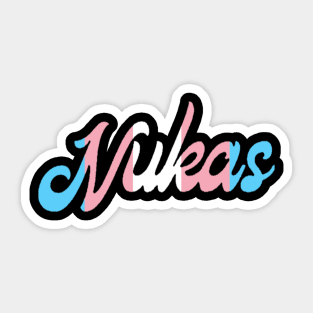 Nukas Transgender Sticker